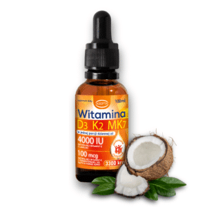 Witamina D3 K2 MK7 z olejem MCT