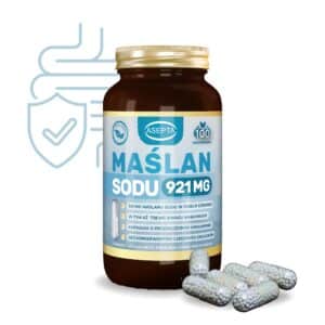 Maślan sodu 921 MG (100 kaps)