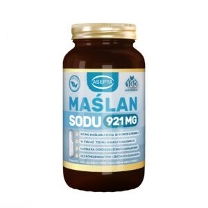 Maślan sodu 921 mg – kapsułki z kwasem masłowym (sodium butyrate) na zdrowe jelita